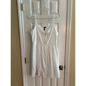 Want & Need White Dress